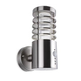 Firstlight Tamar LED Wall Light with PIR in Stainless Steel Finish 2828ST