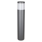 Mantra Chicago Single Light Outdoor Round Post Lamp in Anthracite Finish M8108