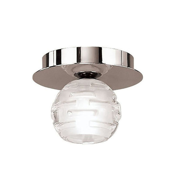 Mantra Dali Single Light Ceiling Lamp in Polished Chrome Finish M0096