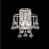 Diyas IL30774 Inina 2 Light Wall Lamp in Polished Chrome and Crystal