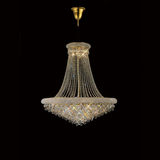 Diyas IL32112 Alexandra 18 Light Chandelier in Gold and Crystal WB