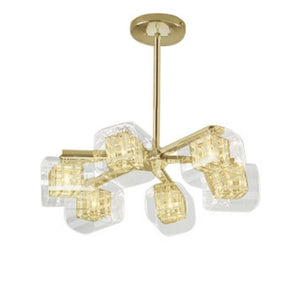 Impex Lighting PGH01515/06/G Avignon 6 Light Ceiling Fitting in Gold Finish