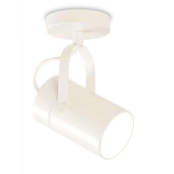 Mantra Aruba Single Light Spotlight Finished in White M6015