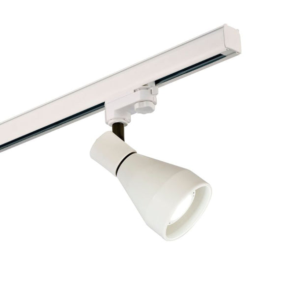 Mantra Kos Track Single Light Spotlight Finished in Matt White M5850