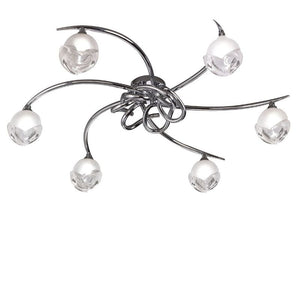 Mantra M0806 Fragma 6 Light Ceiling Fitting in Polished Chrome Finish