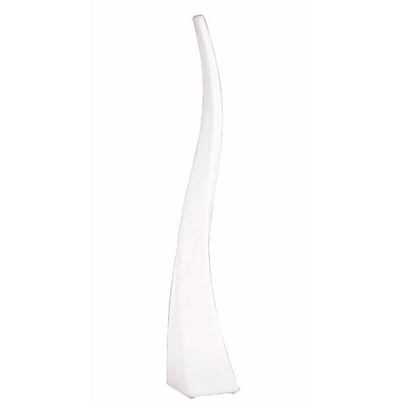 Mantra M1400 Flame 4+1 Light Outdoor Floor Lamp in Opal White Finish