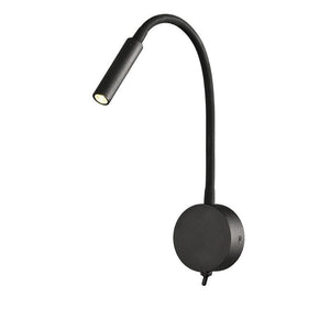 Mantra M6047 Boavista Single Light Wall Lamp in Matt Black Finish