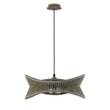 Mantra M7130  Polinesia Single Light Outdoor Pendant in Beige Oscu Finish