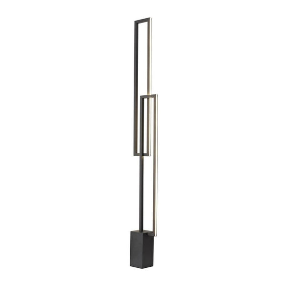 Mantra M7465 Mural LED Floor Lamp in Matt Black Finish